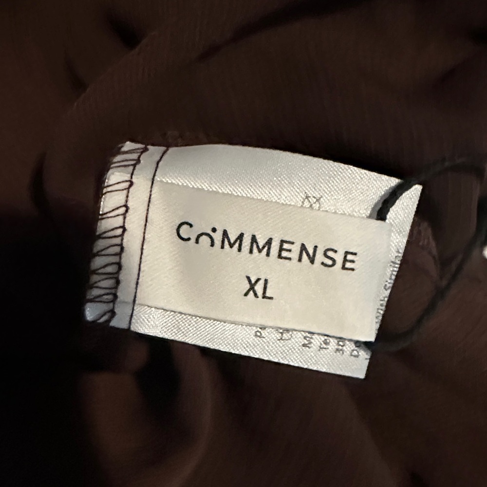 Commense Chocolate Ruffle Mini Dress - Picture 4 of 4